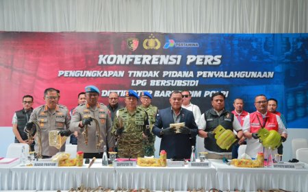 Bareskrim Polri Ungkap Modus Ilegal LPG Subsidi