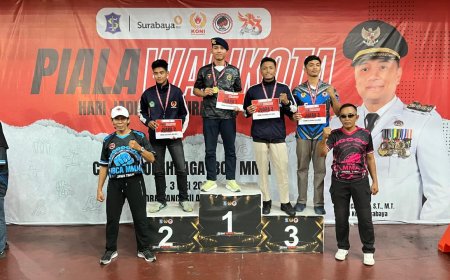 Brimob Polda Jatim Tampil Perkasa di Ajang MMA Surabaya