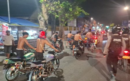 Polisi Bubarkan Aksi Balap Liar demi Keselamatan Bersama