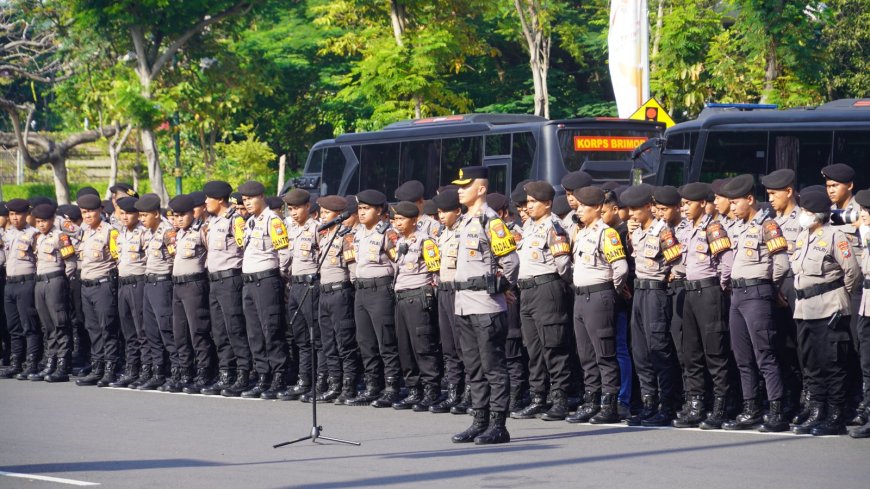 3.670 Personel Dikerahkan Kawal Aksi dan Aktivitas Buruh
