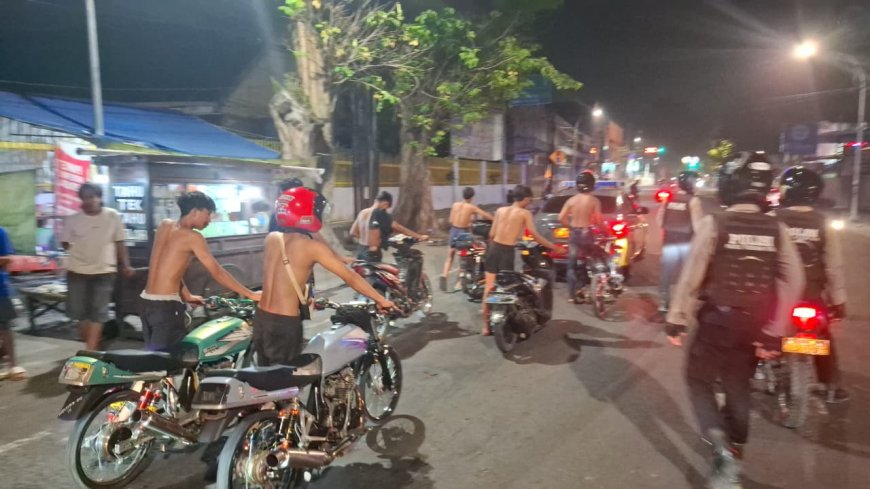 Polisi Bubarkan Aksi Balap Liar demi Keselamatan Bersama
