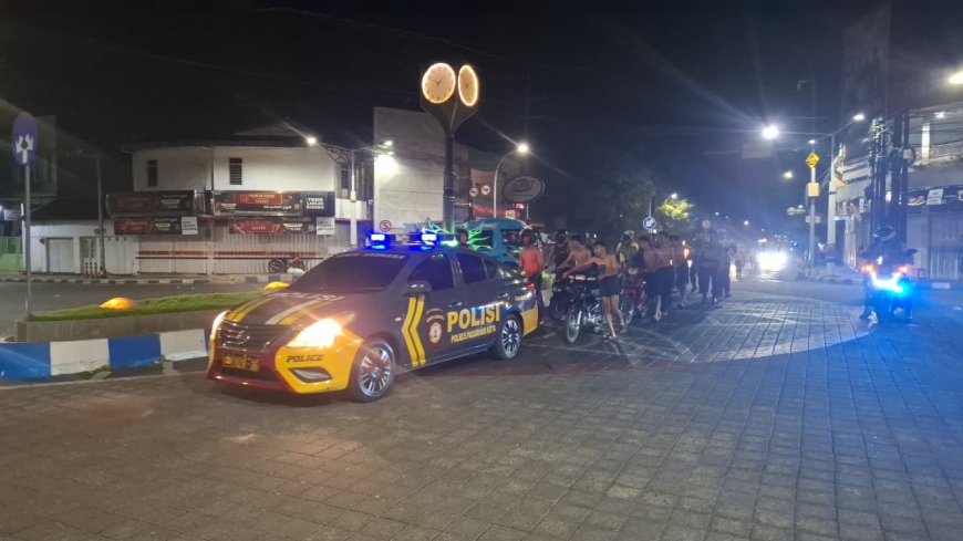 Pleton Siaga Sasar Titik Rawan Balap Liar