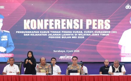Polda Jatim Amankan Ratusan Pelaku dalam Pengungkapan 320 Kasus Kriminalitas