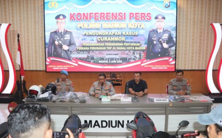 Polres Madiun Kota Tingkatkan Keamanan dengan Pengungkapan Kasus