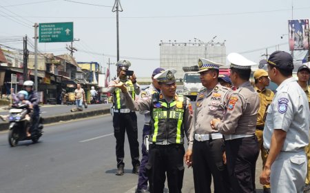 Cegah Kecelakaan, Satlantas Polres Malang Evaluasi Titik Blackspot